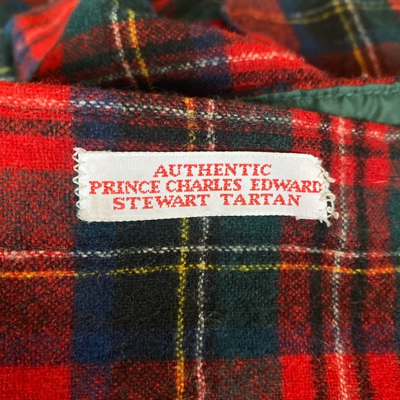 VTG 60’s Pendleton Prince Charles Edward Stewart Tartan Print. Size M. - Picture 10 of 12